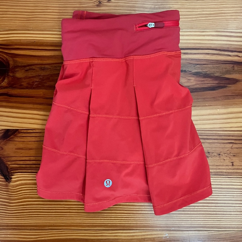 Lululemon Pace Rival Mid-Rise Skirt Sz. 8